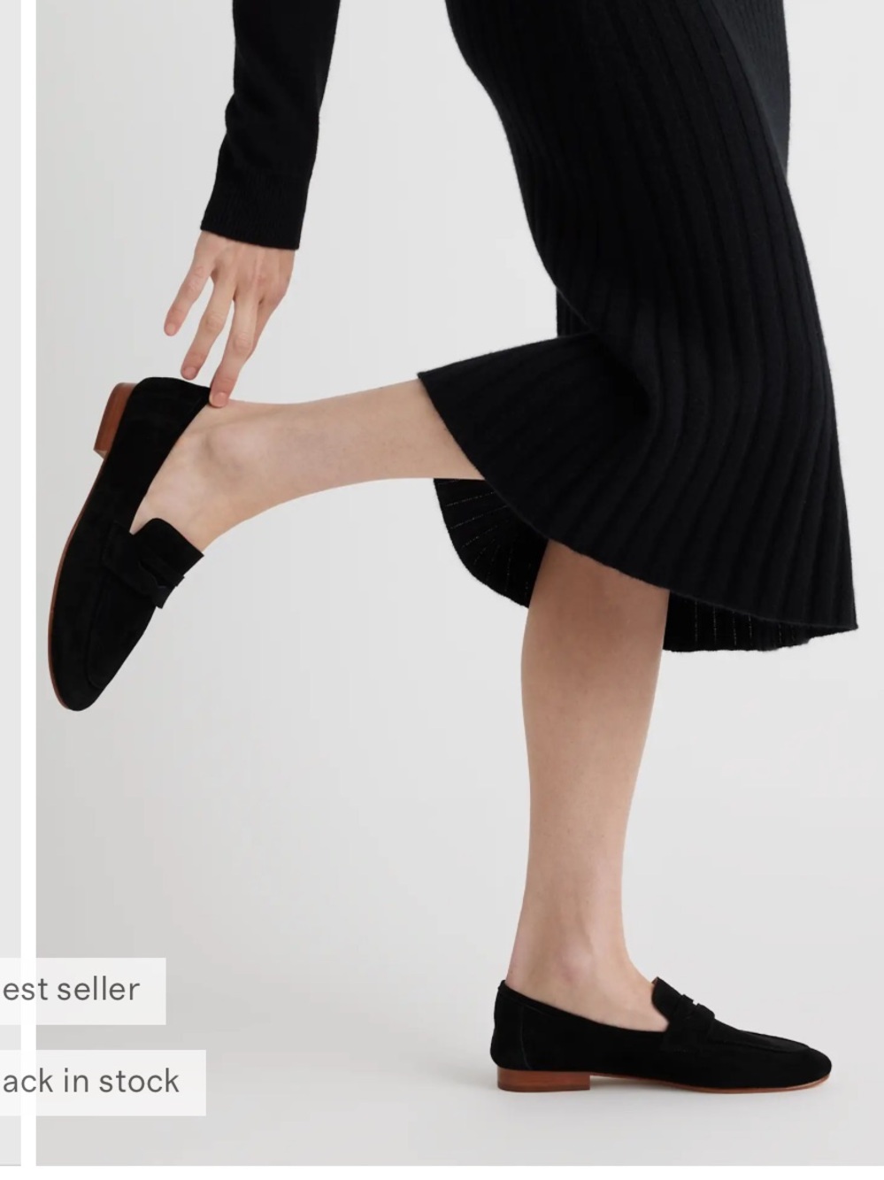 Italian Suede Penny Loafer